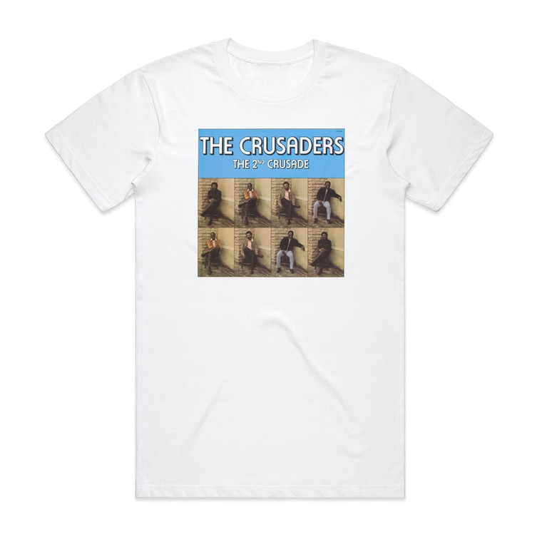 The Crusaders The 2Nd Crusade Album Cover T-Shirt White