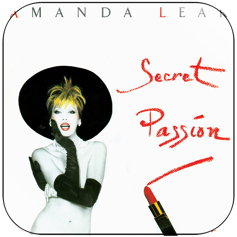 Amanda Lear Secret Passion Album Cover Sticker