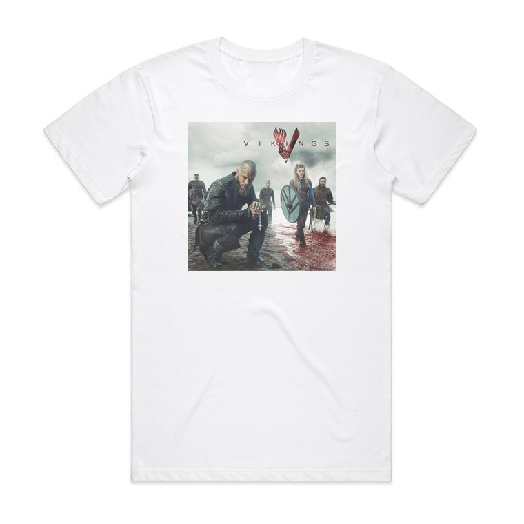 Trevor Morris Vikings Season 3 Album Cover T-Shirt White