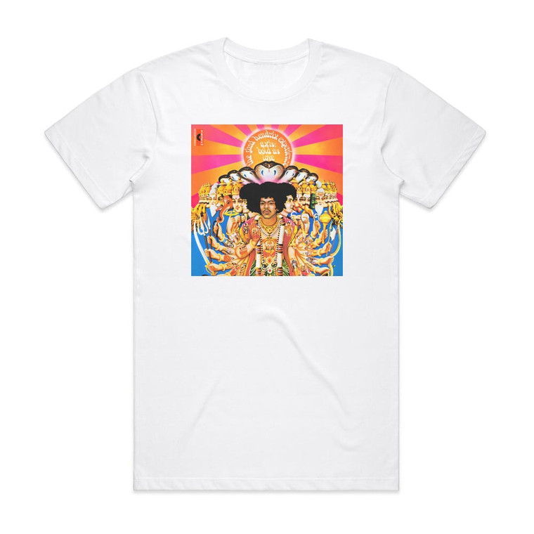 The Jimi Hendrix Experience Axis Bold As Love 2 Album Cover T-Shirt White