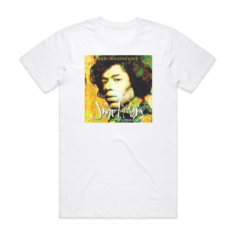 The Jimi Hendrix Experience Axis Bold As Love 1 Album Cover T-Shirt White