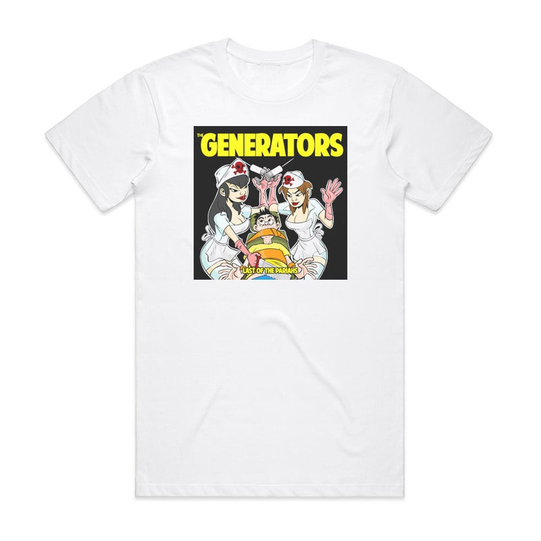 The Generators Last Of The Pariahs Album Cover T-Shirt White