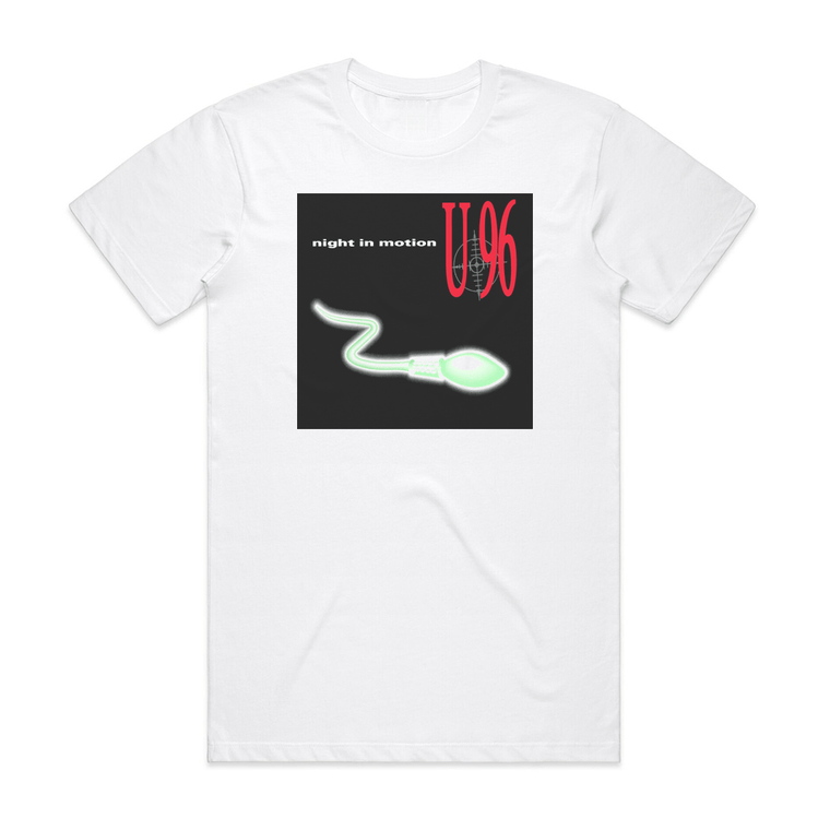 U96 Night In Motion Album Cover T-Shirt White
