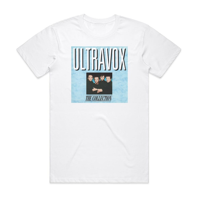 Ultravox The Collection Album Cover T-Shirt White