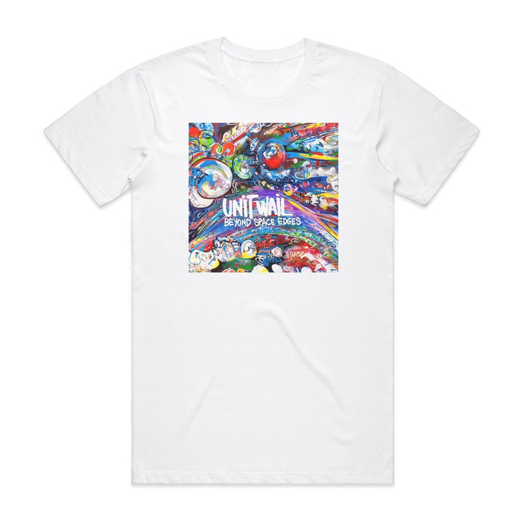 Unit Wail Beyond Space Edges Album Cover T-Shirt White