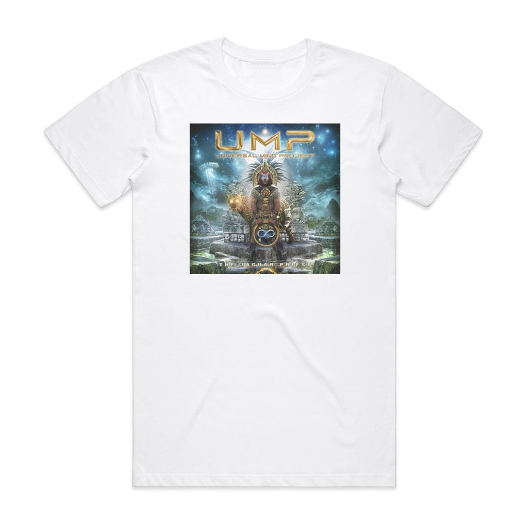 Universal Mind Project The Jaguar Priest Album Cover T-Shirt White