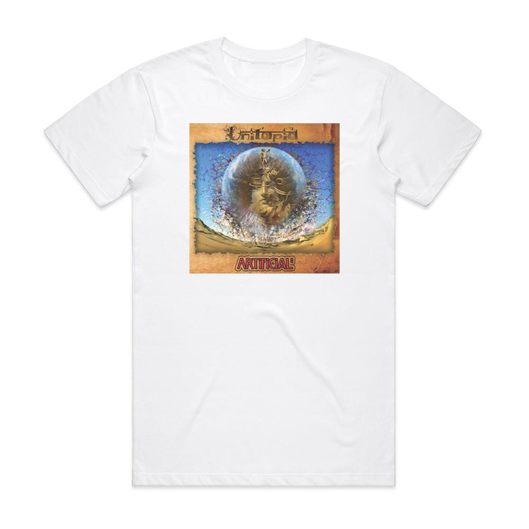 Unitopia Artificial 1 Album Cover T-Shirt White