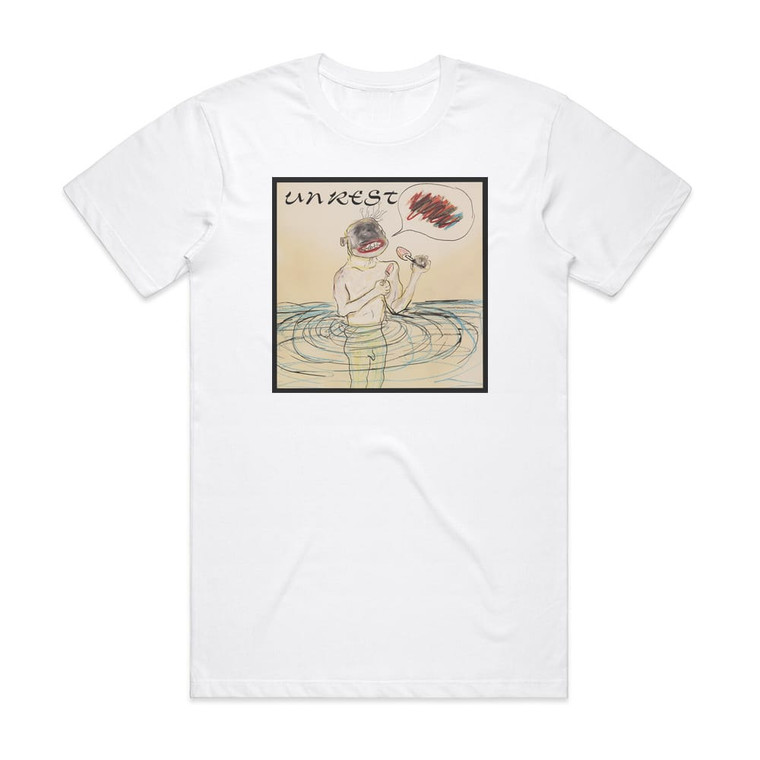 Unrest Malcolm X Park Album Cover T-Shirt White