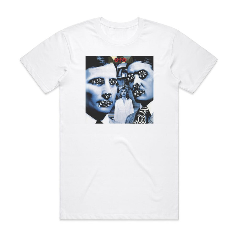 UFO Obsession 1 Album Cover T-Shirt White