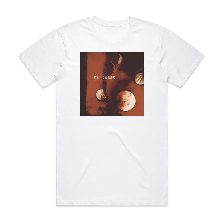 Ulcerate Everything Is Fire Album Cover T-Shirt White