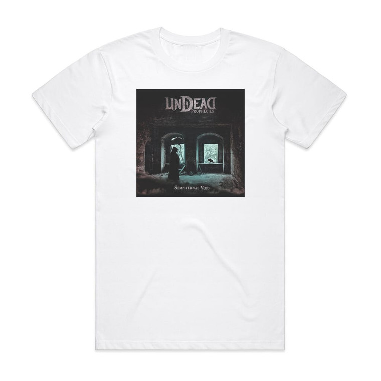 Undead Prophecies Sempiternal Void Album Cover T-Shirt White