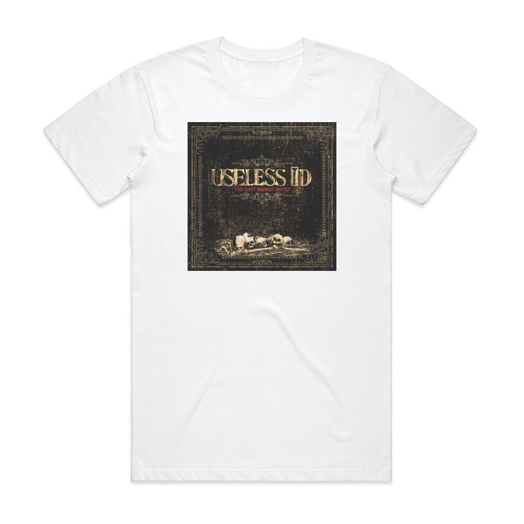 Useless ID The Lost Broken Bones Album Cover T-Shirt White