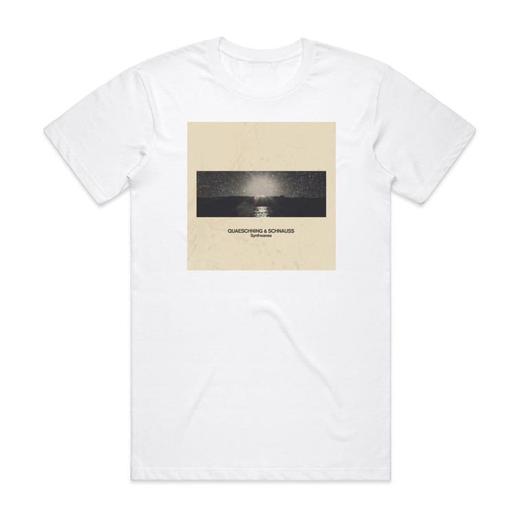Ulrich Schnauss Synthwaves Album Cover T-Shirt White