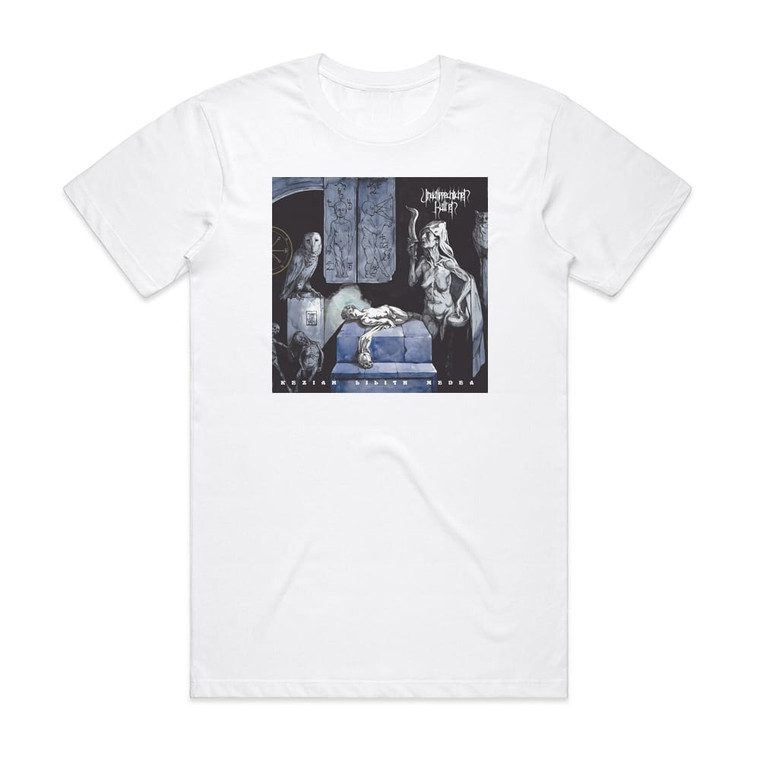 Unaussprechlichen Kulten Keziah Lilith Medea Chapter X Album Cover T-Shirt White