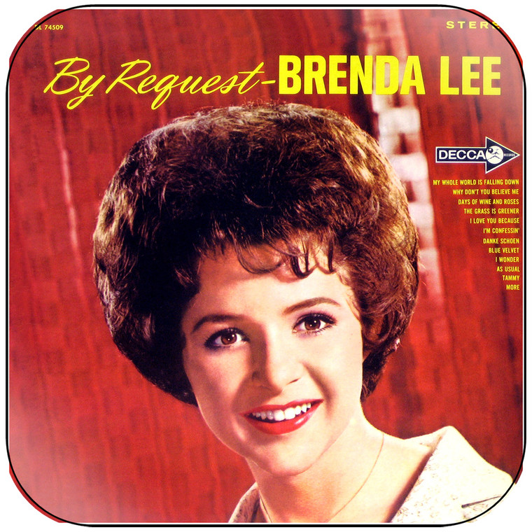 Brenda Lee By Request Album Cover Sticker