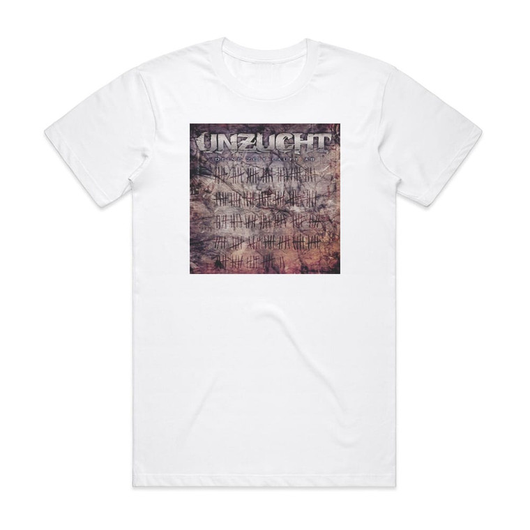 Unzucht Deine Zeit Luft Ab Album Cover T-Shirt White Unzucht Deine Zeit Luft Ab Album Cover T-Shirt White