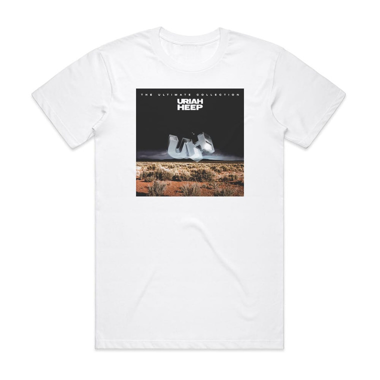Uriah Heep The Ultimate Collection Album Cover T-Shirt White