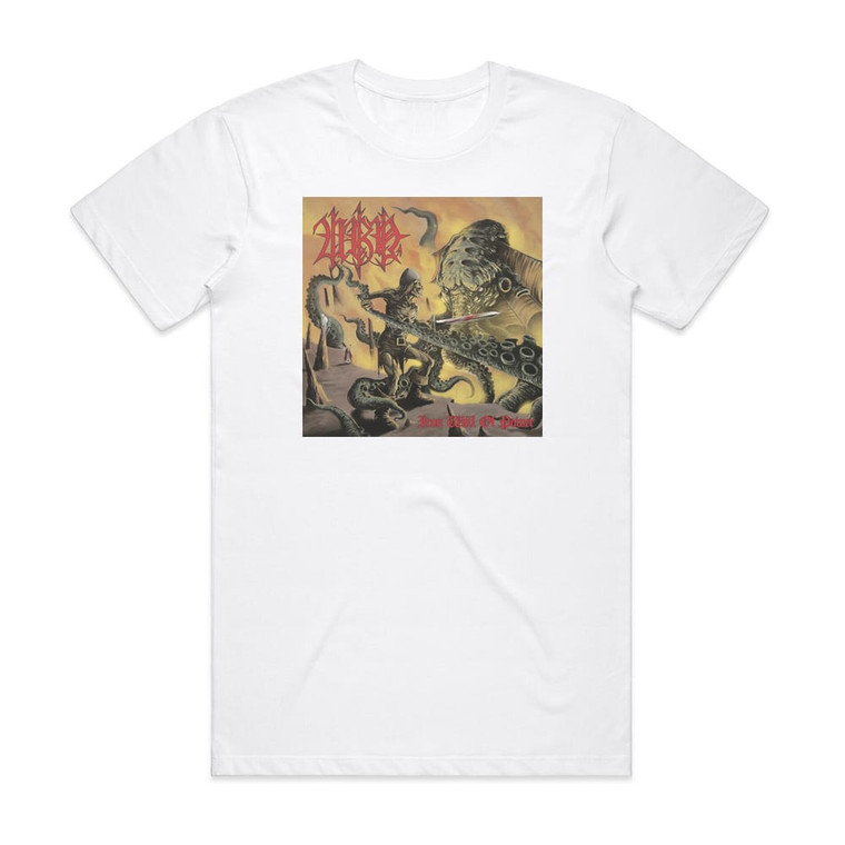Urn Iron Will Of Power Album Cover T-Shirt White