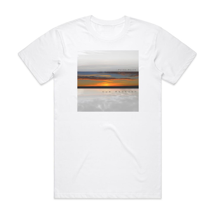 Uwe Reckzeh Point North Album Cover T-Shirt White