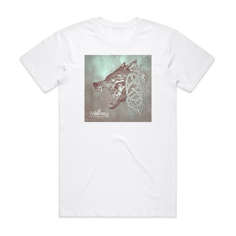 vvilderness Devour The Sun Album Cover T-Shirt White vvilderness Devour The Sun Album Cover T-Shirt White