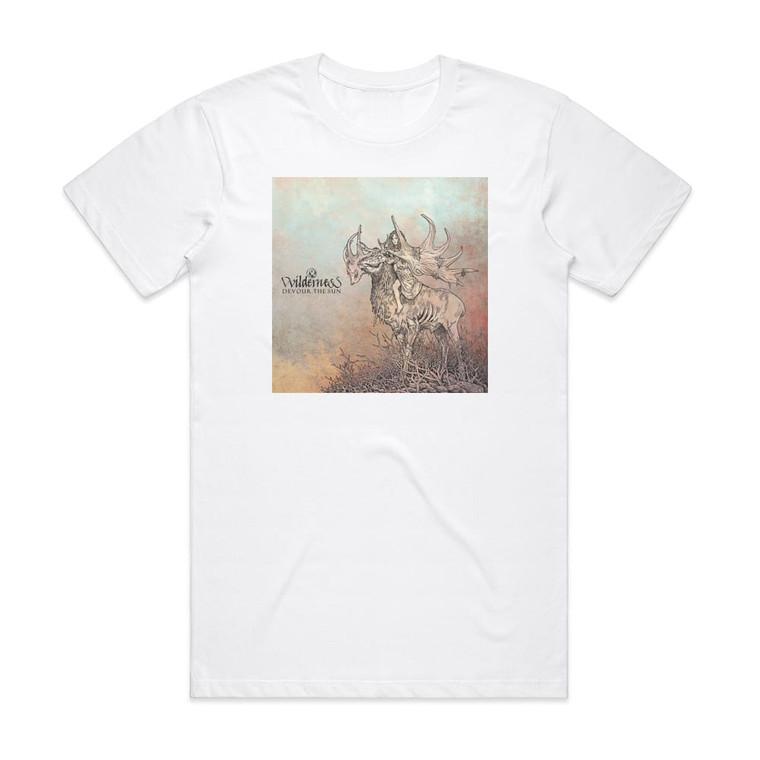 vvilderness Devour The Sun 1 Album Cover T-Shirt White