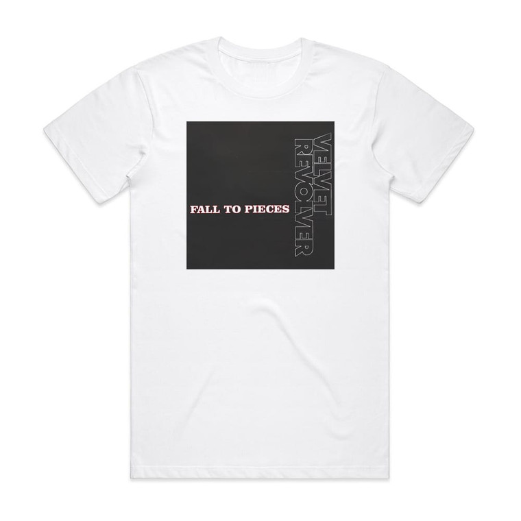 Velvet Revolver Fall To Pieces Album Cover T-Shirt White
