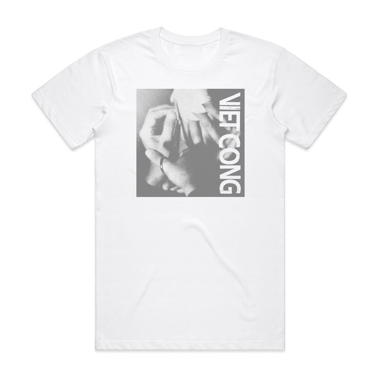 Viet Cong Viet Cong 1 Album Cover T-Shirt White