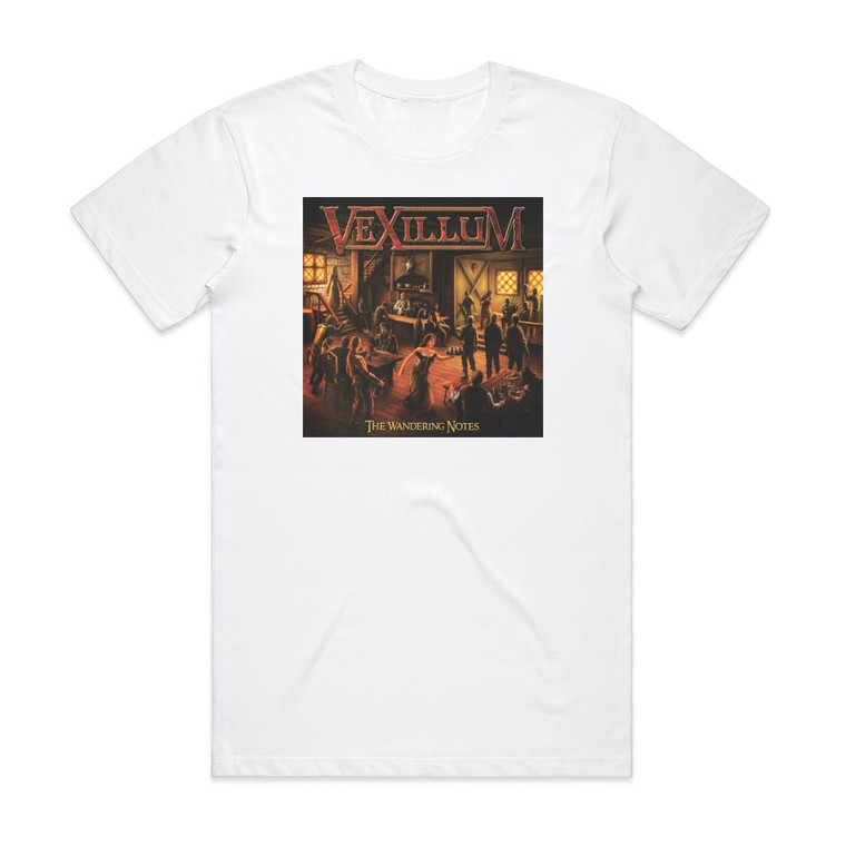 Vexillum The Wandering Notes Album Cover T-Shirt White