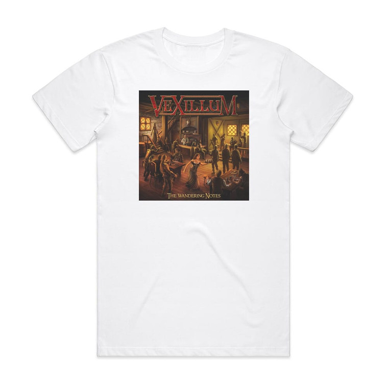 Vexillum The Wandering Notes 1 Album Cover T-Shirt White