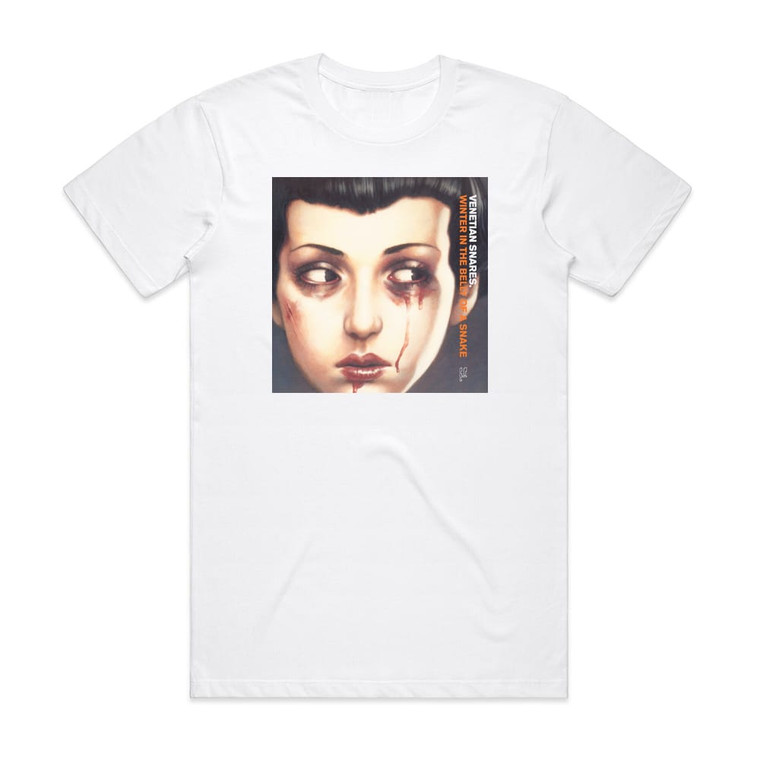 Venetian Snares Winter In The Belly Of A Snake Album Cover T-Shirt White Venetian Snares Winter In The Belly Of A Snake Album Cover T-Shirt White