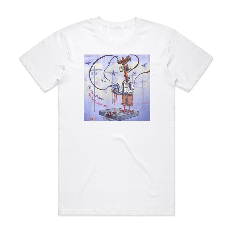 Venetian Snares My So Called Life Album Cover T-Shirt White Venetian Snares My So Called Life Album Cover T-Shirt White