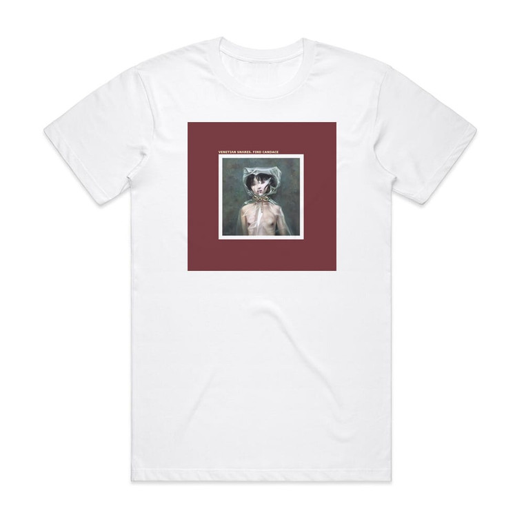 Venetian Snares Find Candace Album Cover T-Shirt White