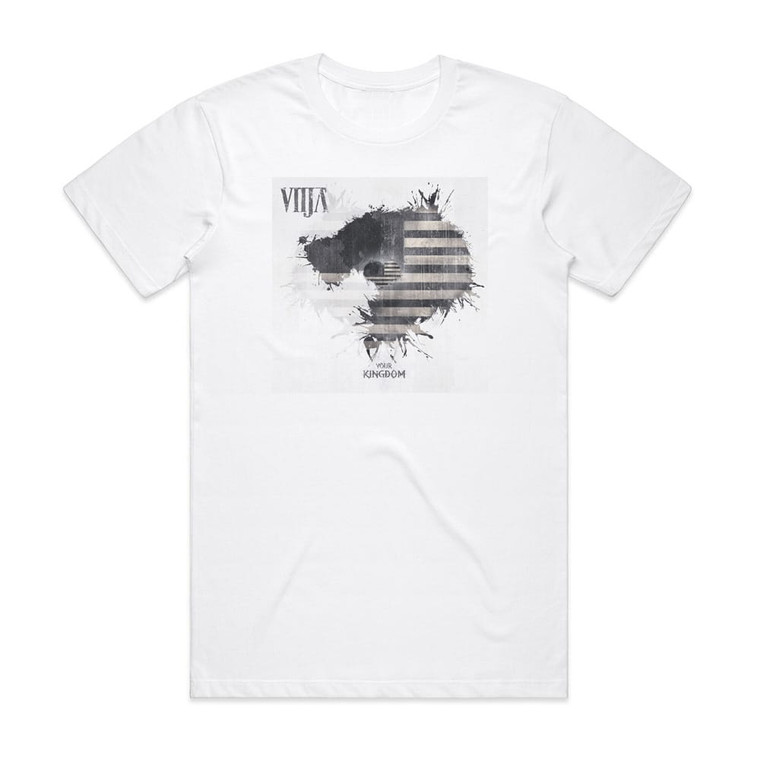 Vitja Your Kingdom Album Cover T-Shirt White