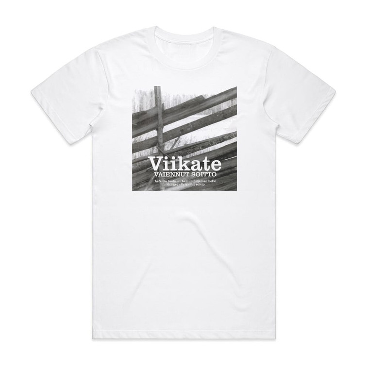 Viikate Vaiennut Soitto Album Cover T-Shirt White