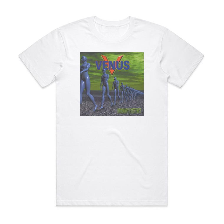 Venus Ordinary Existence 1 Album Cover T-Shirt White