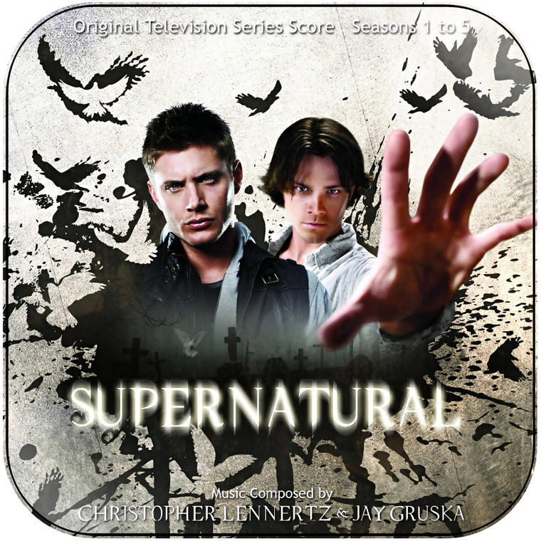 Christopher Lennertz Supernatural Seasons 1 5 Album Cover Sticker
