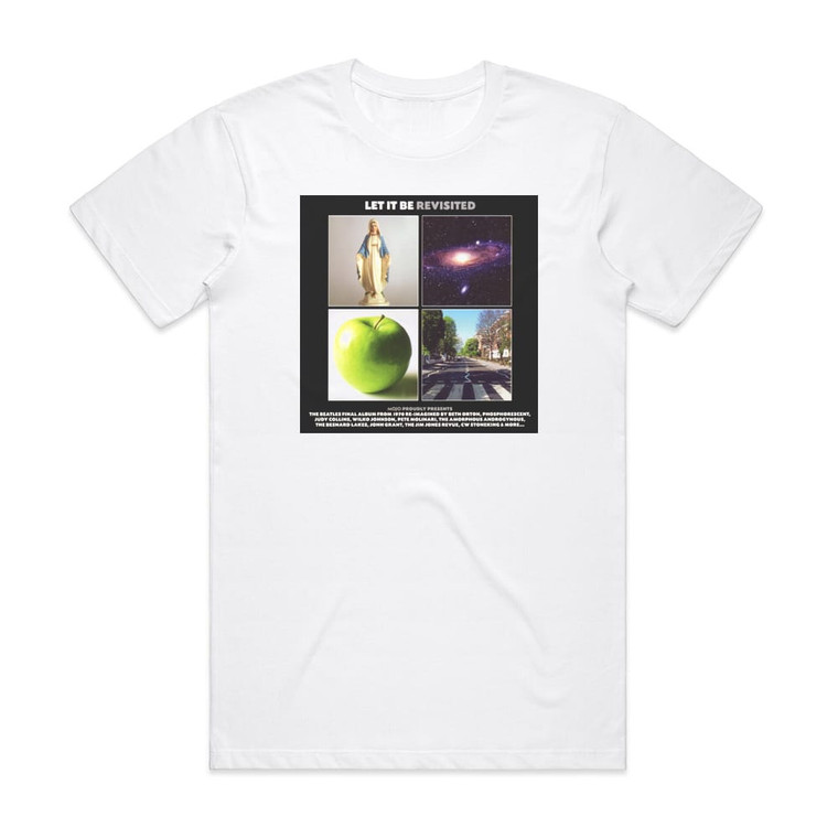 Various Artists Let It Be Revisited Album Cover T-Shirt White