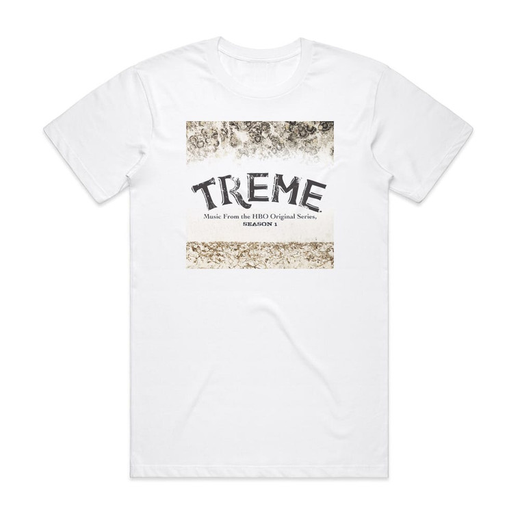 Various Artists Treme Season 1 Album Cover T-Shirt White