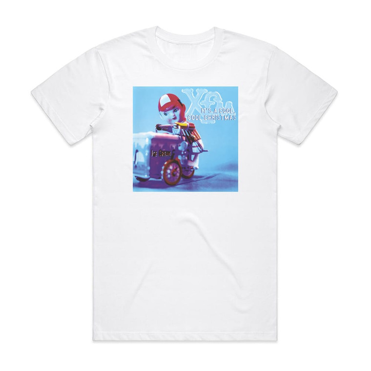 Various Artists Its A Cool Cool Christmas Album Cover T-Shirt White