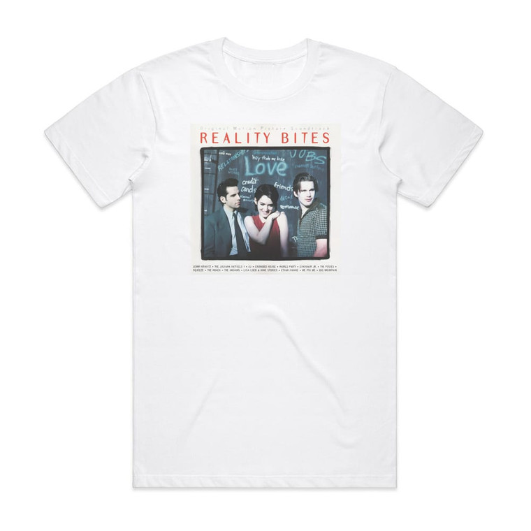 Various Artists Reality Bites Album Cover T-Shirt White