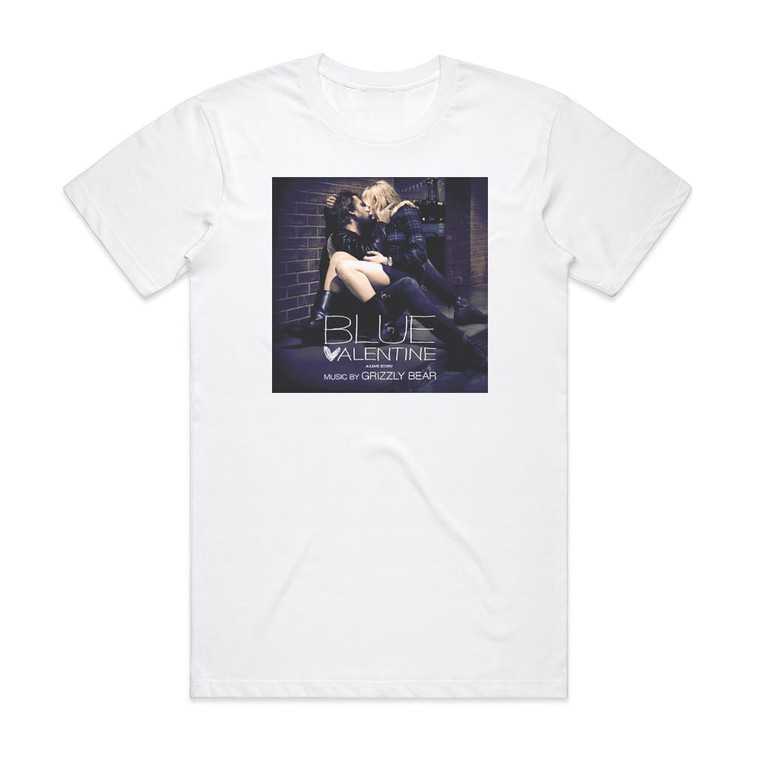 Various Artists Blue Valentine Album Cover T-Shirt White