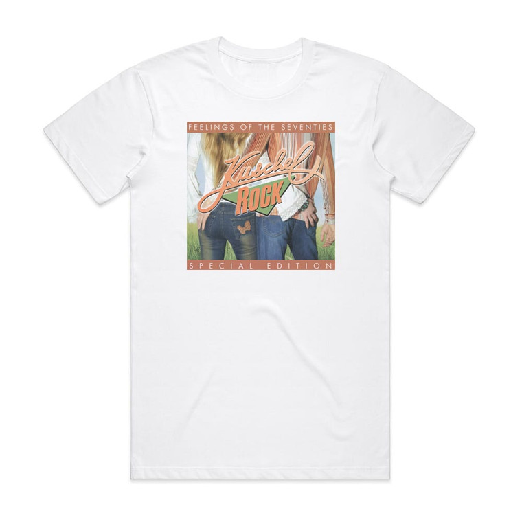 Various Artists Kuschelrock Special Edition Feelings Of The Seventies Album Cover T-Shirt White