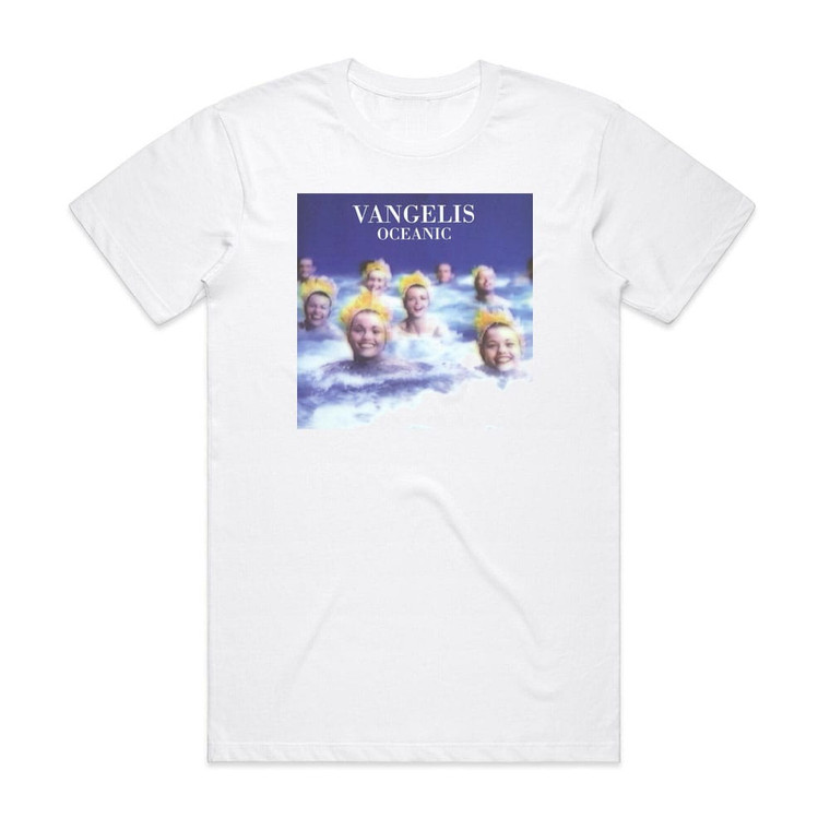 Vangelis Oceanic Album Cover T-Shirt White