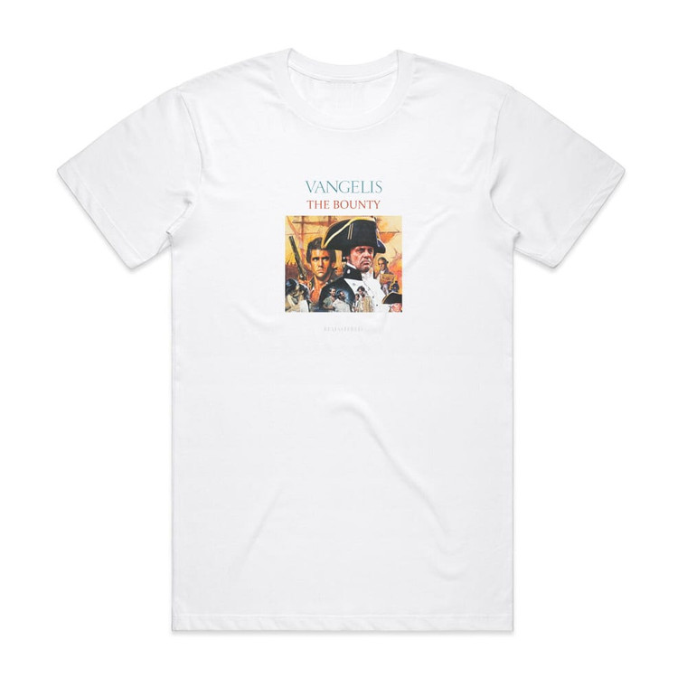 Vangelis The Bounty Album Cover T-Shirt White