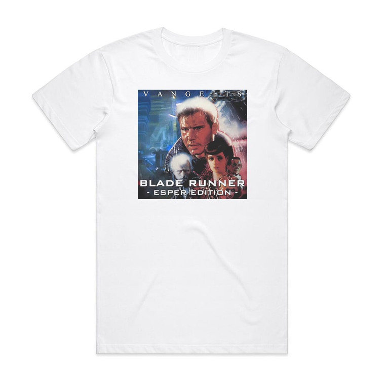 Vangelis Blade Runner 4 Album Cover T-Shirt White