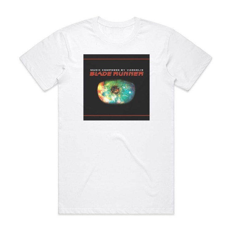 Vangelis Blade Runner 7 Album Cover T-Shirt White