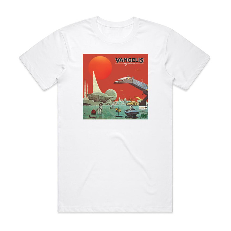 Vangelis Hypothesis Album Cover T-Shirt White