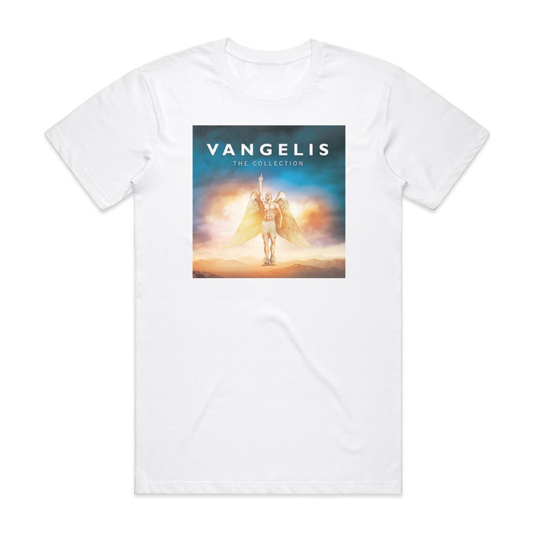 Vangelis The Collection 1 Album Cover T-Shirt White