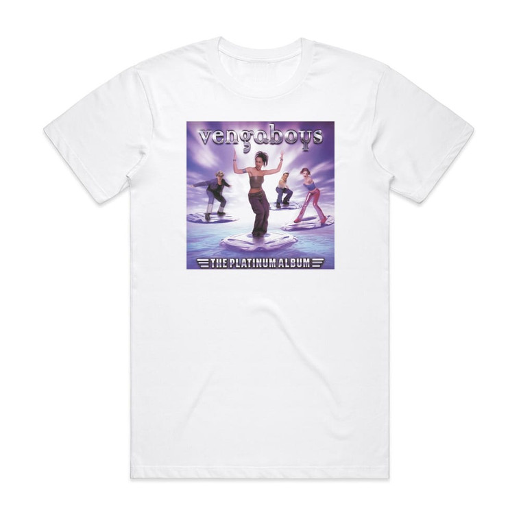 Vengaboys The Platinum Album Album Cover T-Shirt White