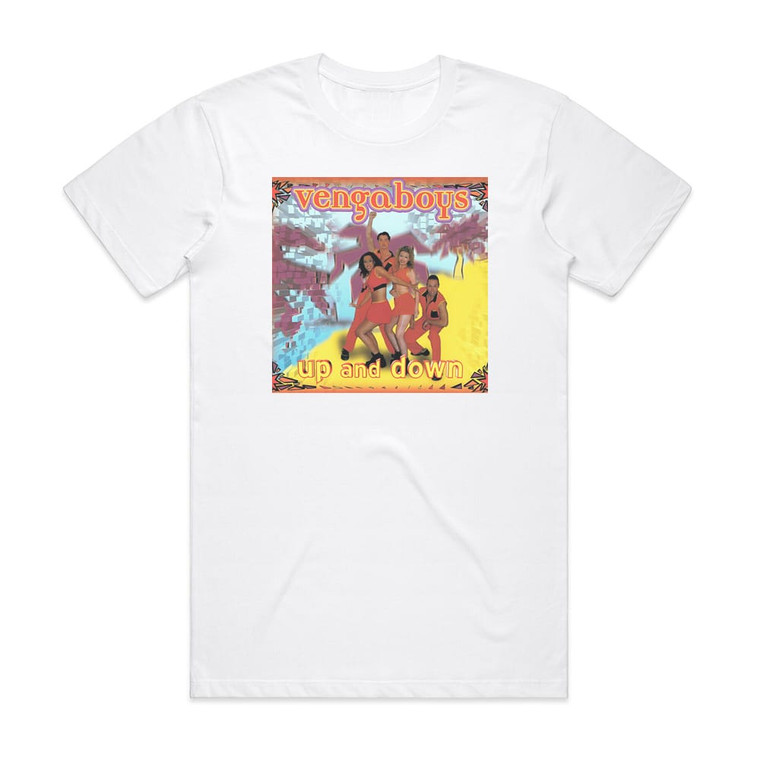 Vengaboys Up And Down Album Cover T-Shirt White